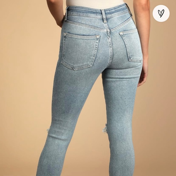 Free People Raw Hem Jeggings - Picture 2 of 5